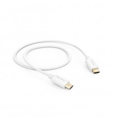 Hama | Cable de carga, USB-C - USB-C, 1 m, Blanco