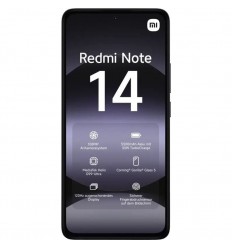 Smartphone Xiaomi Redmi Note 14 8GB/ 128GB/ 6.67"/ Negro