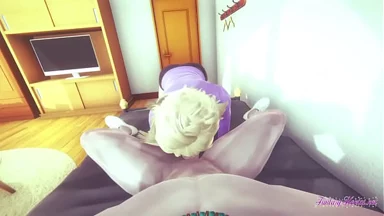 Hentai 3D của Boku No Hero: Mitsuki Futanari với vú chơi và hút dương vật mạnh mẽ - Phim khiêu dâm manga anime Nhật Bản